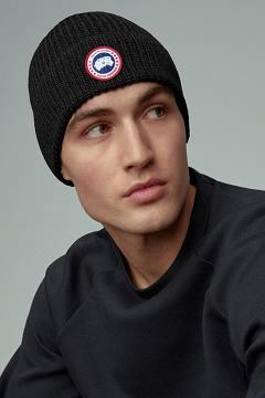 Accesorios Canada Goose Hombre Mexico - Arctic Gorros Negros NZ9071256